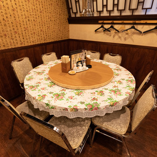 【大人数宴会に最適】中華ならではの円卓