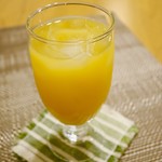 喫茶 休日の朝 - 100％オレンジジュース
