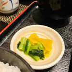 季節料理池宮 - お漬物