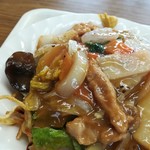 市場食堂 中華 美山 - 餡も麺も盛りが良くて、旨い‼️