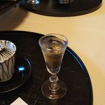 ふきや - 食前酒は梅酒