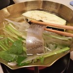 ふきや - 活アナゴのしゃぶしゃぶ