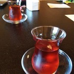 ふきや - 湯上がりのハーブティーをサービスしていただきました。