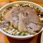 りきどう - つけ麺(凄平麺)チャーシューのつけ汁