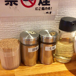 りきどう - 卓上の調味料