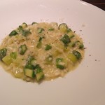 ズッペリア オステリア ピティリアーノ - グリーンアスパラガスのリゾット