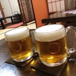 Madamu Kouran - とりまデカイ生ビールで乾杯‼️