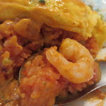 小さな街の食堂 cafe MISTY - プリプリのえびがごろごろ