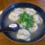 上海わんたん・食彩厨房 - 椎茸・海老ミックス＠600円。