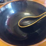 上海わんたん・食彩厨房 - 完食です♪