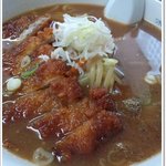 味の新宮 - 味噌パーコー麺