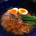 そらのいろ麹町本舗 - 韓流辛麺＋半熟味玉