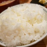 とんかつ檍 札幌すすきの店 - ご飯