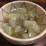 くろ屋 - タコ山葵 何気ない一品が絶妙に美味い