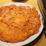 韓杯 - 2019　4/22　キムチチヂミ