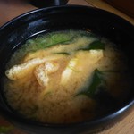 びっくりドンキー - みそ汁