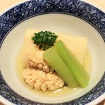 新ばし 星野 - 筍とふき、鯛の子どもの炊き合わせ