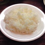 かつれつ四谷たけだ - カキミックス定食 1050円 のライス