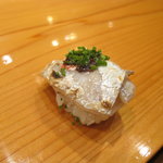 天寿し - 太刀魚の腹身の炙り