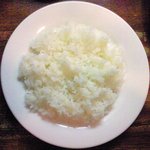 かつれつ四谷たけだ - カキミックス定食 1050円 のライス