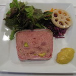 ル・マルカッサン - （2011.12：ランチ1500円の前菜）お肉のテリーヌ