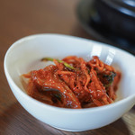 キムチのゆざわや - "海鮮韓式泡菜（かいせんはくさいてうせんづけ）"
