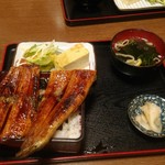 一文寿司 - うな重ご飯大盛り