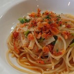 Cucina Italiana e Gastronomia CICCIO - 香ばしい桜エビと筍・菜の花のアーリオオーリオ