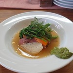 Cucina Italiana e Gastronomia CICCIO - 豚スネ肉と春野菜のブイヨン煮「ボッリート」サルサヴェルデで