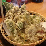 くつろぎ亭ひこべえ  - 天ぷらアップ