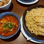 ら麺のりダー - 2019.04 辛つけ麺　冷もりで大盛り