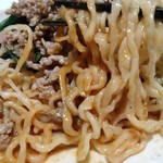 らーめん藪づか - 縮れ自家製麺。