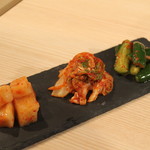 焼肉 木村屋 - キムチ盛合わせ　620円