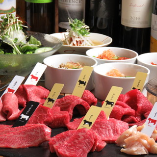 一頭買いならではいろいろな部位を楽しめるコースが豊富！！