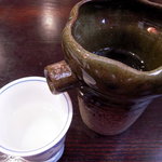 はるき茶屋 - 日本酒は、片口で