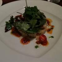 レストラン ペルージュ - 前菜。クスクスの食感とたっぷりのシーフードがとてもマッチしていました。