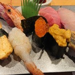 栄寿し総本店 - 特別寿司(十貫入り)　2,000円