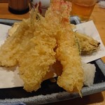 栄寿し総本店 - 天ぷら盛合せ