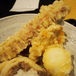 山斗 - 山斗スペシャルぶっかけ（天ぷらたち）