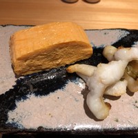 北新地 大嵓埜 - だし巻きと穴子の白焼