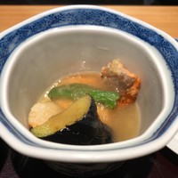 北新地 大嵓埜 - サクラマスの餡かけ