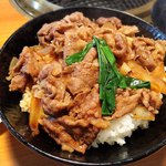 焼肉 一升びん - 松坂肉牛丼(大盛)