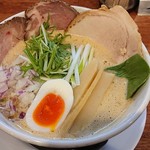 ラーメン家 みつ葉 - 「味噌ラーメン(大盛)」