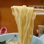 東京ラーメン大番 - 自家製麵の麵の表情