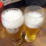 BERG - 生ビール315円ｘ2