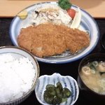 やまとの湯  - とんかつ＆ごはんセット