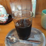 Shunshokukembitashiro - ランチサービスのアイスコーヒー