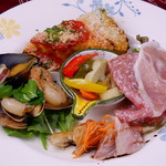 イタリアンレストラン アランチーニ 桜上水 - 前菜盛り合わせ