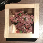 炭火焼肉 ホルモン 丹田 - 閃き〜ひらめき〜。
            美味し。