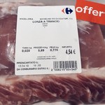 Ipermercato Carrefour - 5.89EUR/kg × 0.77kg = 4.54EUR (約560円) 安い